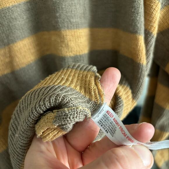 Free People Beach Lightweight Striped Sweater - Picture 3 of 4